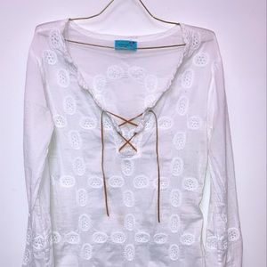 Women’s vintage 70’s linen dress